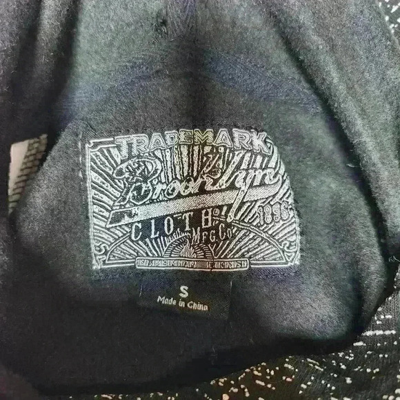 Brooklyn Cloth women's gray pullover hoodie size small - Picture 7 of 7